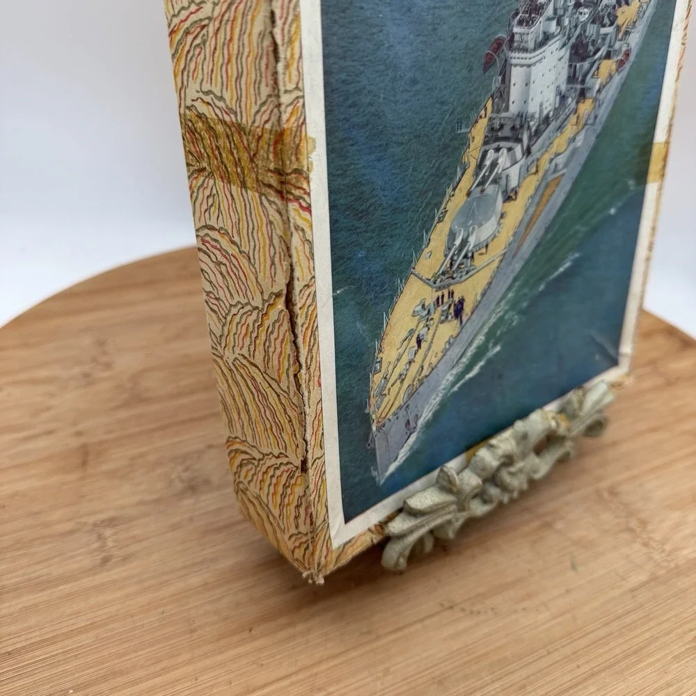 Vtg Victory Wood Puzzle British WWI WW2 Battleship‎ H.M.S. 